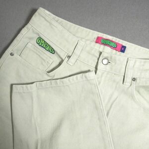 Empyre Tori Relaxed Barrel Fit Wide Skate Pants Women 8 Skater Baggy Y2K 29x30